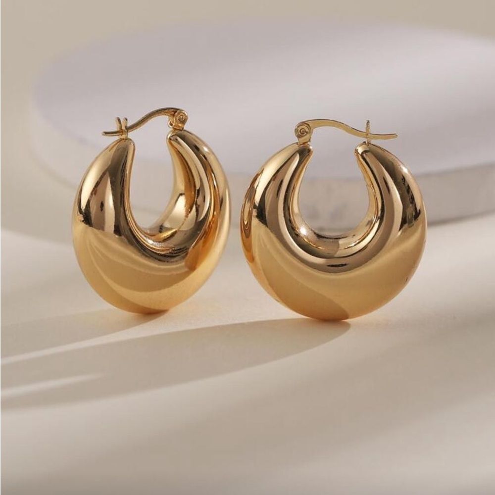 Bohemian hoop earrings M19